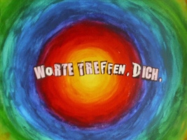 Veranstaltung: Worte Treffen. Dich. Lesung mit KeinVerlag.de-Autoren. Logo.